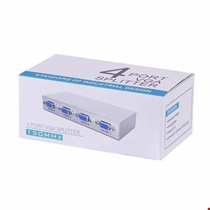 اسپلیتر ۴ پورت vga تصویر برند v-net